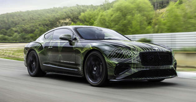 Bentley Continental GT 2025 – next generation grand tourer equipped with 782 PS/1,000 Nm plug-in V8 hybrid engine
