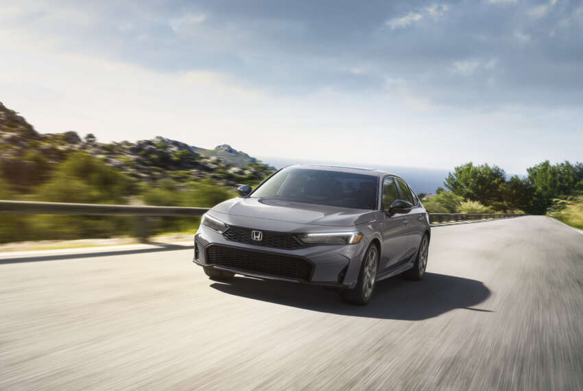 2025 Honda Civic facelift in the US – 2.0L hybrid and non-hybrid trims; 1.5L VTEC Turbo engine dropped 1769996