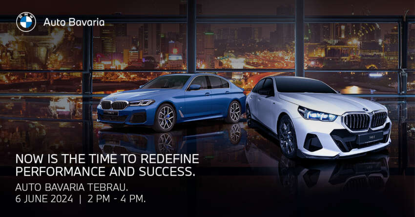 Witness the arrival of the BMW i5 Limited Edition and new 520i at Auto Bavaria Tebrau from June 6-9, 2024 1773238