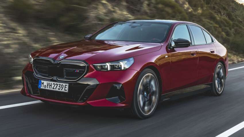BMW i5 M60 xDrive 2024 kini di M’sia – hingga 601 PS,  jarak gerak hingga 516 km; harga jangkaan RM480k 1766299