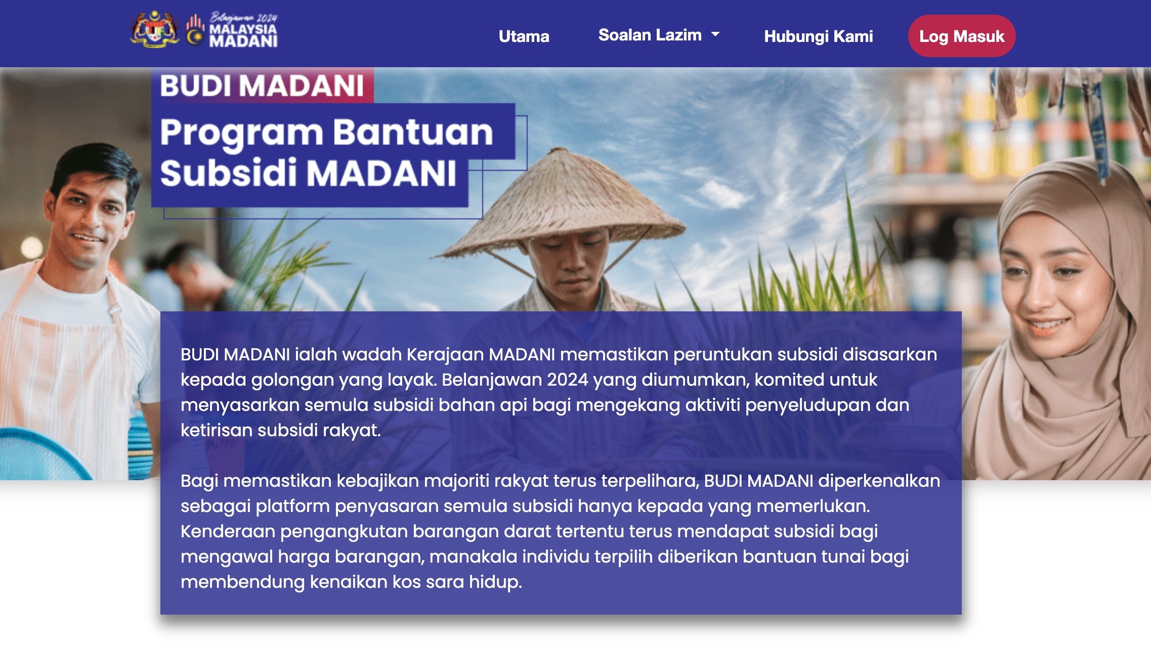 Budi Madani Website 1