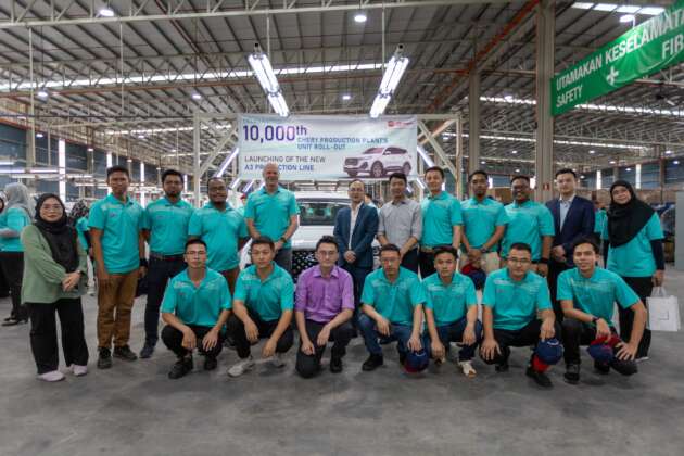 Chery sudah pasang 10,000 unit model CKD di Malaysia dalam masa 8 bulan menerusi kilang Inokom