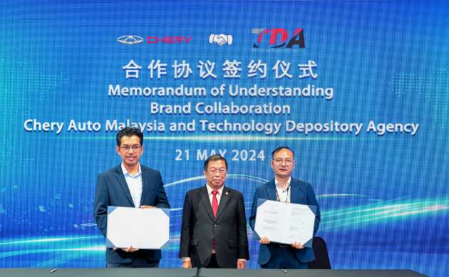 Chery Malaysia signs MoU with MoF’s Technology Depository Agency, to promote ESG practices