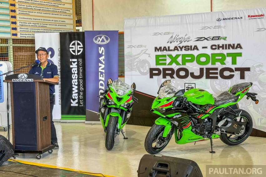 EMOS pasang dan eksport Kawasaki ZX-6R ke China – lancar dalam negara awal tahun depan, sekitar RM70k? 1771776