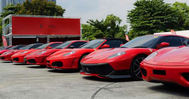 马来西亚法拉利车主俱乐部创下马来西亚最大规模法拉利汽车聚会的纪录…