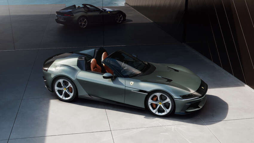Ferrari 12Cilindri – front-engined flagship with 830 PS 6.5L NA V12, 0-100 km/h 2.95 secs, 9,500 rpm redline! 1763963