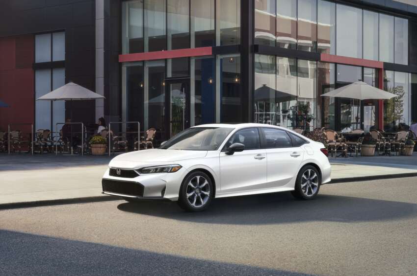 Honda Civic facelift 2025 diperkenal di AS – tiada lagi enjin 1.5L Turbo, hanya 2.0L hibrid 200 hp/315 Nm 1769544