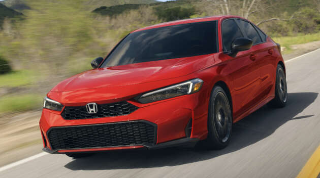 Honda Civic facelift 2025 AS version – accelerate with 1.5L Turbo engine, hanya 2.0L hibrid 200 horsepower/315 Nm