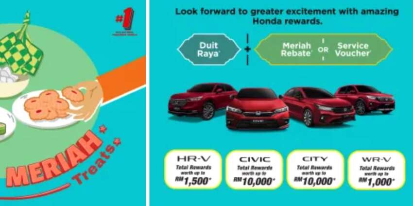 Honda Malaysia May 2024 promo – up to RM10k off; MY2023, MY2024; City, Civic, WR-V, HR-V included 1760132