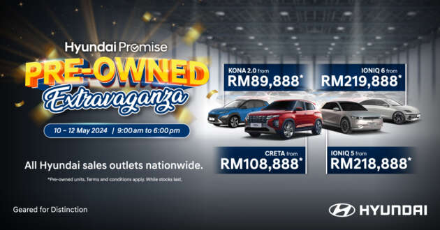 Hyundai Promise Pre-Owned Extravaganza – certified pre-owned SUVs, EVs at irresistible prices, May 10-12