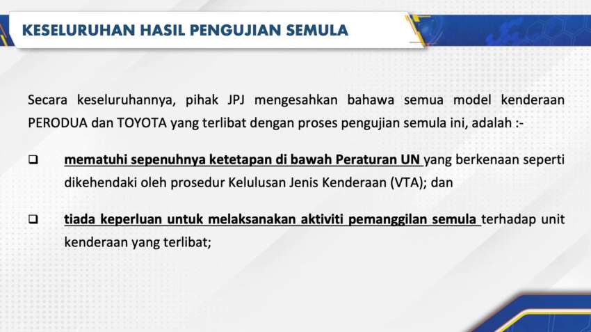 JPJ confirms 1.7m Perodua, Toyota cars in Malaysia named in Daihatsu safety scandal are safe – no recall 1771411