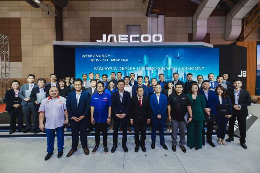 Jaecoo Malaysia signs partnership with 30 dealers for distribution, aftersales across 35 dealerships 1769638