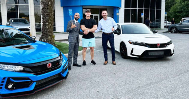 <em>Fast and Furious</em> actor, WWE star John Cena trades in his FK8 Honda Civic Type R for a new 2024 FL5 CTR