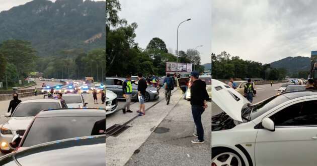 Polis laksana Op Khas Trafik Samseng Jalanan di Plaza Tol Gombak – 28 saman trafik dikeluarkan