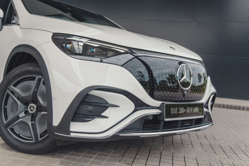 Mercedes-Benz EQE350+ SUV Electric Art Line / AMG Line 2024 EV dilancarkan di Malaysia;RM399k-RM449k 1768146