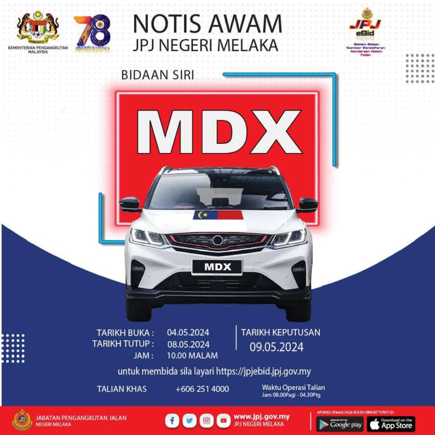 JPJ eBid: NEC dan MDX dibuka untuk bidaan 1758658