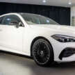 Mercedes-Benz CLE300 4Matic Coupé 2024 dilancar pada harga RM519k – mild hybrid 259 PS, 400 Nm