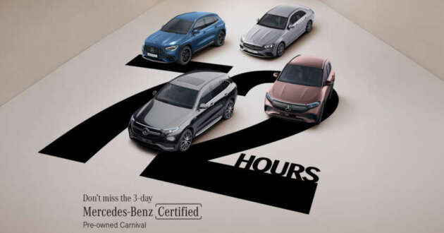 Mercedes-Benz Certified Pre-owned Carnival di KL, P. Pinang dan JB, 17-19 Mei — 300 kereta menanti