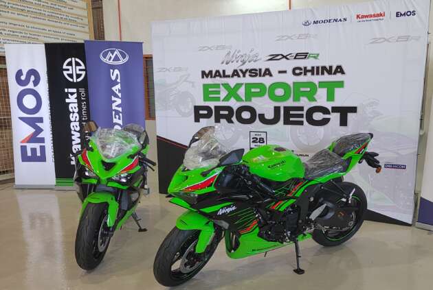 Modenas begins exporting Kawasaki ZX-6R to China