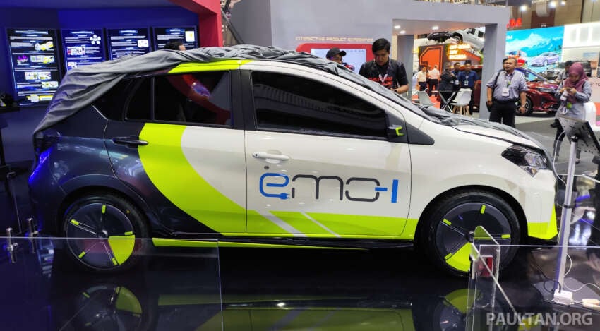 Perodua emo-1 EV concept – all-electric Myvi study with 68 PS/220 Nm, 55.7 kWh battery, 350 km range 1766260