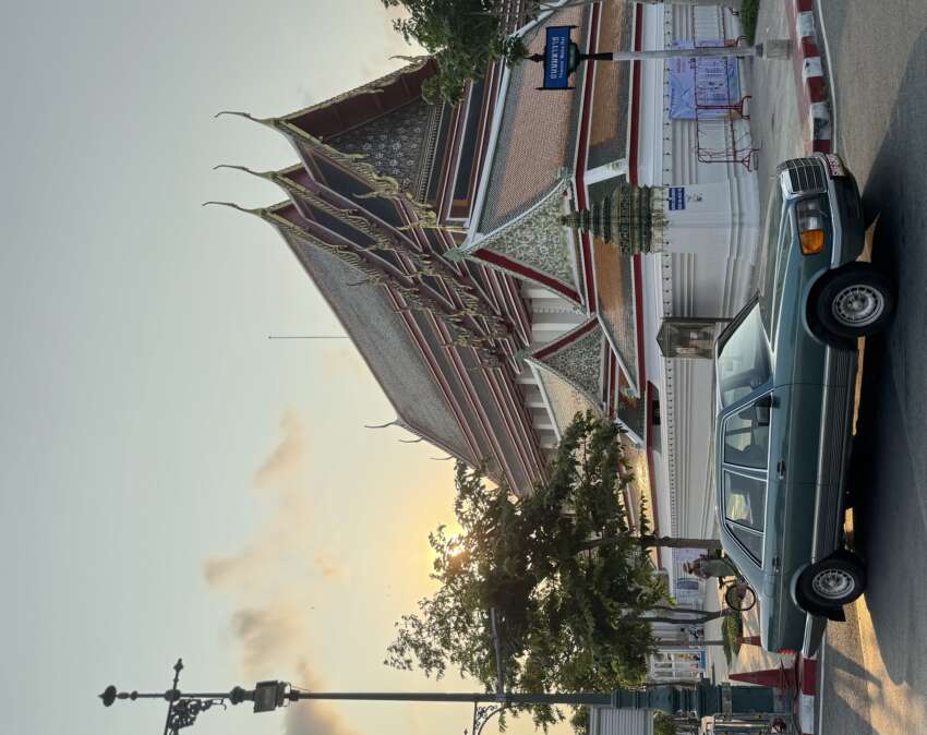 Kembara 5,000 km Tim Walkowiak dari Singapura ke Kemboja dengan Mercedes-Benz W126 500 SEL 1762616