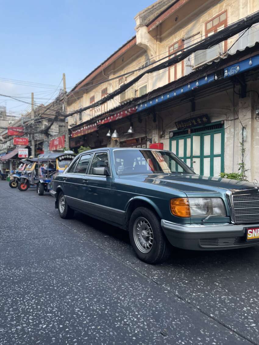 Kembara 5,000 km Tim Walkowiak dari Singapura ke Kemboja dengan Mercedes-Benz W126 500 SEL 1762649