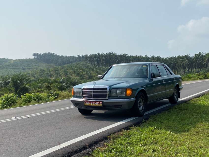 Kembara 5,000 km Tim Walkowiak dari Singapura ke Kemboja dengan Mercedes-Benz W126 500 SEL 1762663