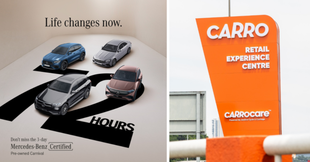 Trade in your car to Carro at the Mercedes-Benz Malaysia Certified Pre-Owned Car Festival, 17 to 19 May 2024