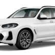 2024 BMW X3 Final Edition launched in Malaysia – new kit with ACC; sDrive20i fr RM312k, xDrive30e RM358k