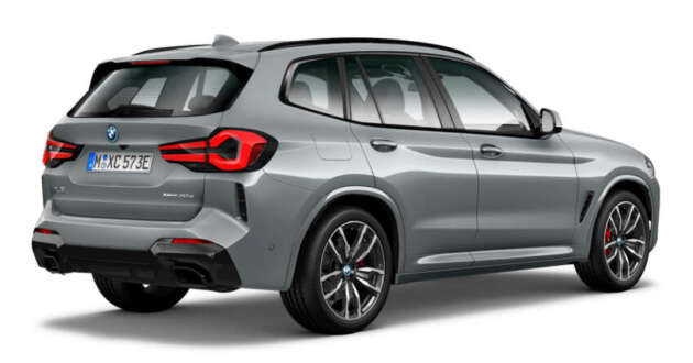 BMW X3 Final Edition 2024 powered by M'sia — ACC;  sDrive20i from RM312k, xDrive30e from RM358k