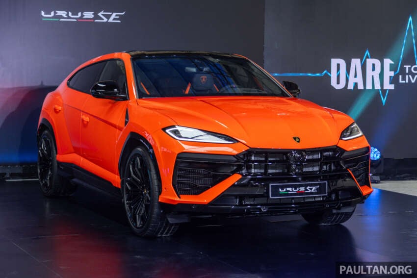 Lamborghini Urus SE in Malaysia – 800 PS/950 Nm 4.0L V8 PHEV, 60 km EV range; RM1.03m before taxes 1773757