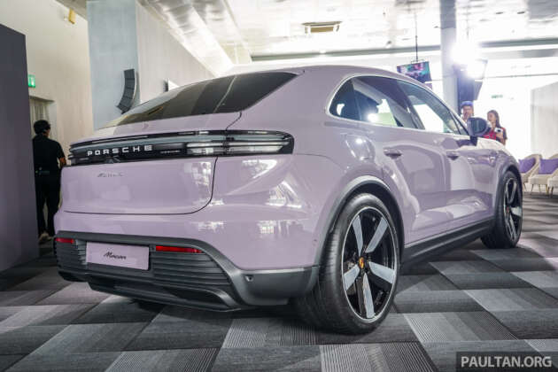 2024 Porsche Macan EV previewed in Malaysia – up to 639 PS, 1,130 Nm, 613 km range; pre-orders now open
