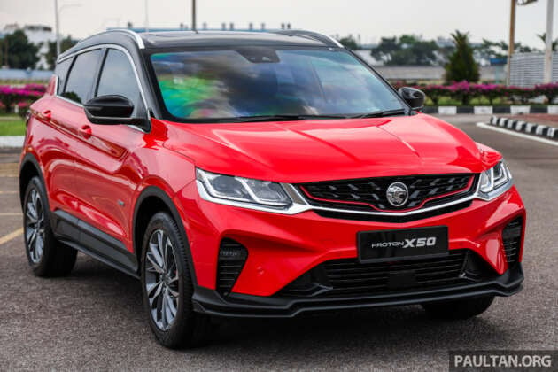 2024 Proton X50 RC achieves best 2024 sales result in July with 2,585 units, 60% of buyers aged 26 to 50