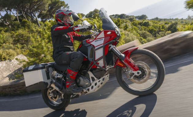 The 2025 Ducati DesertX Discovery is a fully loaded DP