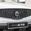 Proton X70 2025 — empat varian, rekaan bampar baru,  IHU 12.3-inci, Apple CarPlay dan Android Auto