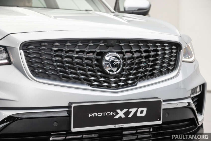 Proton X70 2025 — empat varian, rekaan bampar baru,  IHU 12.3-inci, Apple CarPlay dan Android Auto 1782468