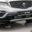 Proton X70 2025 — empat varian, rekaan bampar baru,  IHU 12.3-inci, Apple CarPlay dan Android Auto