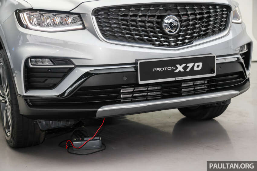 Proton X70 2025 — empat varian, rekaan bampar baru,  IHU 12.3-inci, Apple CarPlay dan Android Auto 1782469