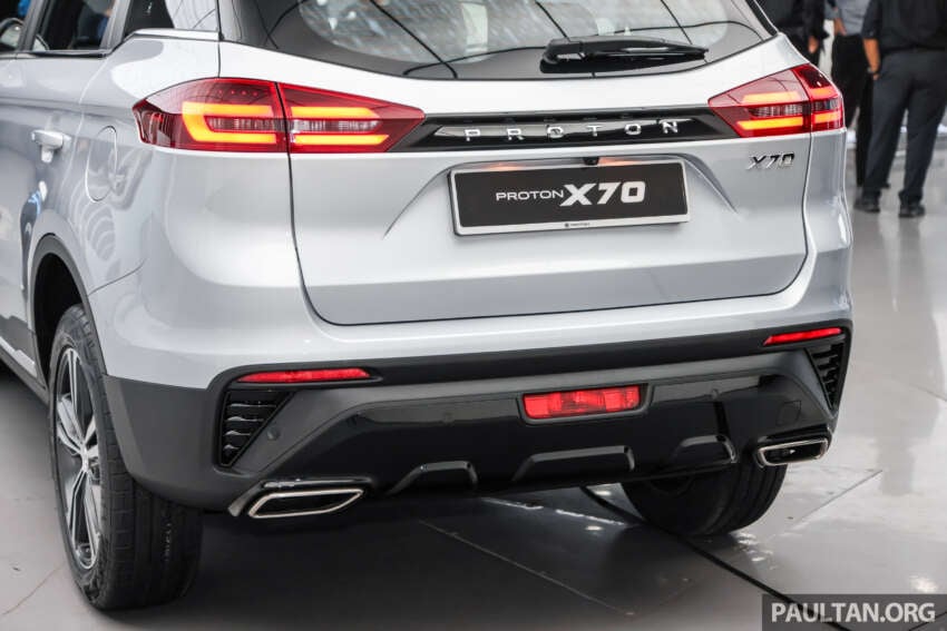 Proton X70 2025 — empat varian, rekaan bampar baru,  IHU 12.3-inci, Apple CarPlay dan Android Auto 1782479