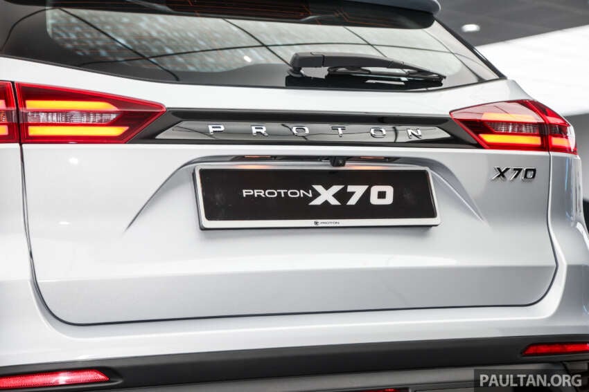 Proton X70 2025 — empat varian, rekaan bampar baru,  IHU 12.3-inci, Apple CarPlay dan Android Auto 1782485