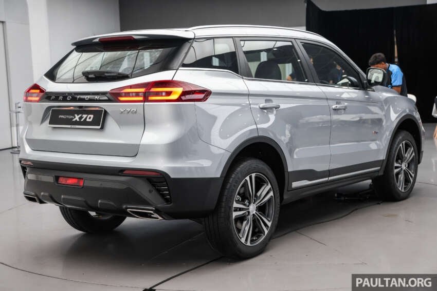 Proton X70 2025 — empat varian, rekaan bampar baru,  IHU 12.3-inci, Apple CarPlay dan Android Auto 1782460