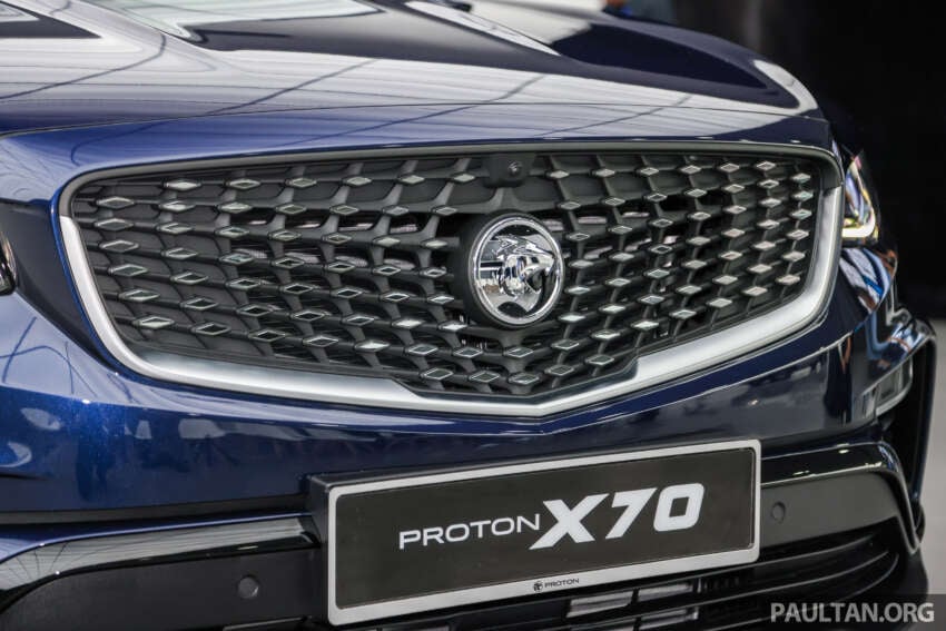 Proton X70 2025 — empat varian, rekaan bampar baru,  IHU 12.3-inci, Apple CarPlay dan Android Auto 1782586