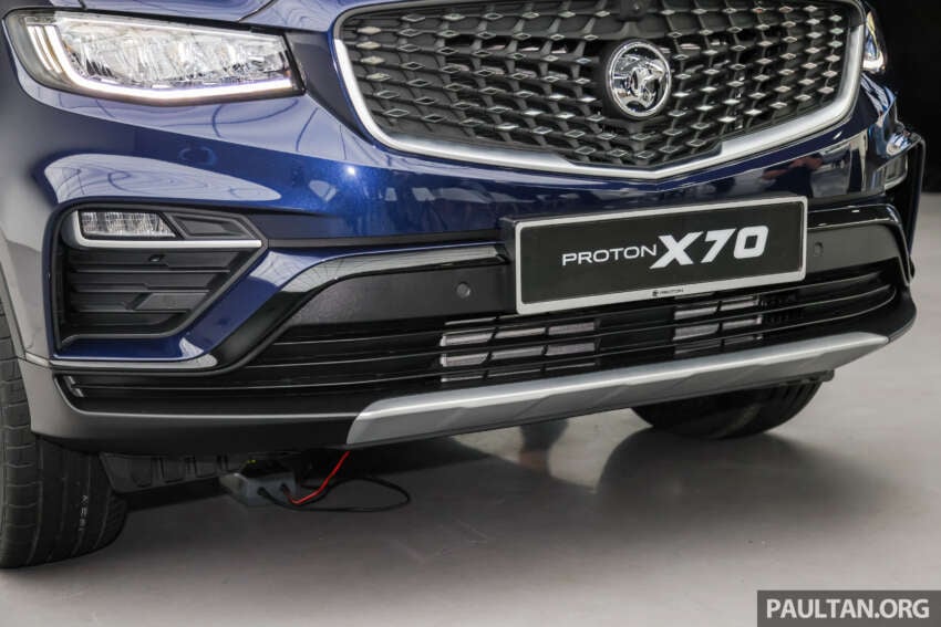 Proton X70 2025 — empat varian, rekaan bampar baru,  IHU 12.3-inci, Apple CarPlay dan Android Auto 1782587