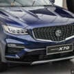 Proton X70 2025 — empat varian, rekaan bampar baru,  IHU 12.3-inci, Apple CarPlay dan Android Auto