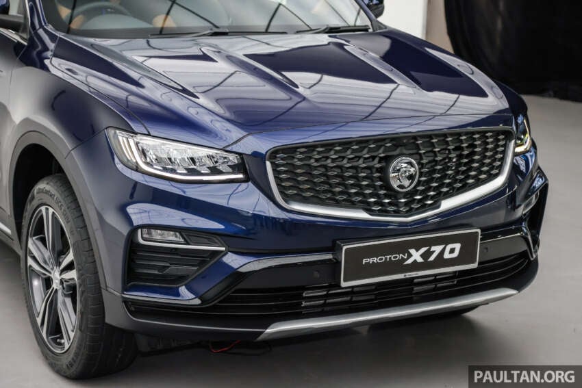 Proton X70 2025 — empat varian, rekaan bampar baru,  IHU 12.3-inci, Apple CarPlay dan Android Auto 1782580