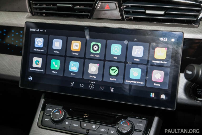 Proton X70 2025 — empat varian, rekaan bampar baru,  IHU 12.3-inci, Apple CarPlay dan Android Auto 1782625