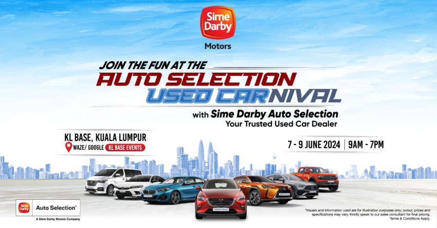 Sime Darby Motors, Auto Bavaria, Auto Selection, BYD sales events at KL Base this weekend, June 7-9 1774871