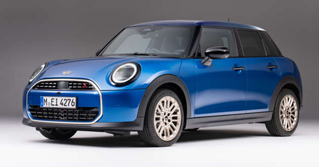 MINI Cooper 5 Door F65 2024 diperkenal – banyak bahagian diperkemas, pilihan enjin 3- dan 4-silinder