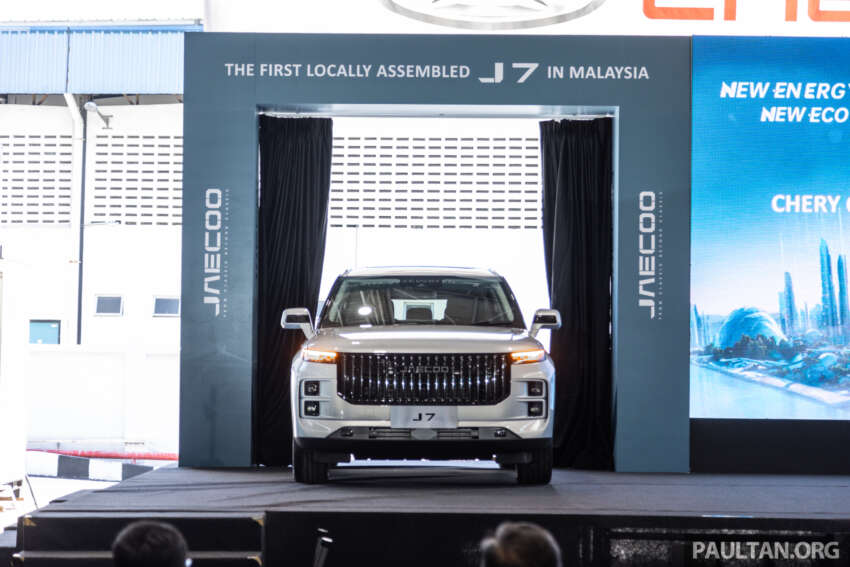 Jaecoo J7 CKD rolls off Chery Shah Alam assembly plant – exclusive to Jaecoo brand, launch on July 19 1777994
