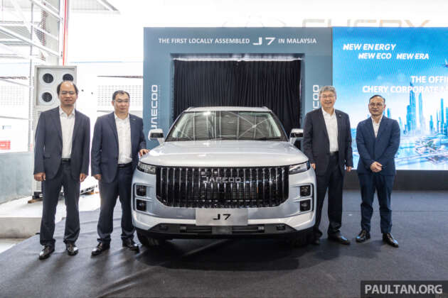 Jaecoo J7 CKD rolls off Chery Shah Alam assembly plant – exclusive to Jaecoo brand, launch on July 19